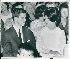 1964 Luci Baines Johnson President Jack Olsen Dc 7X7 Historic Vintage Photo