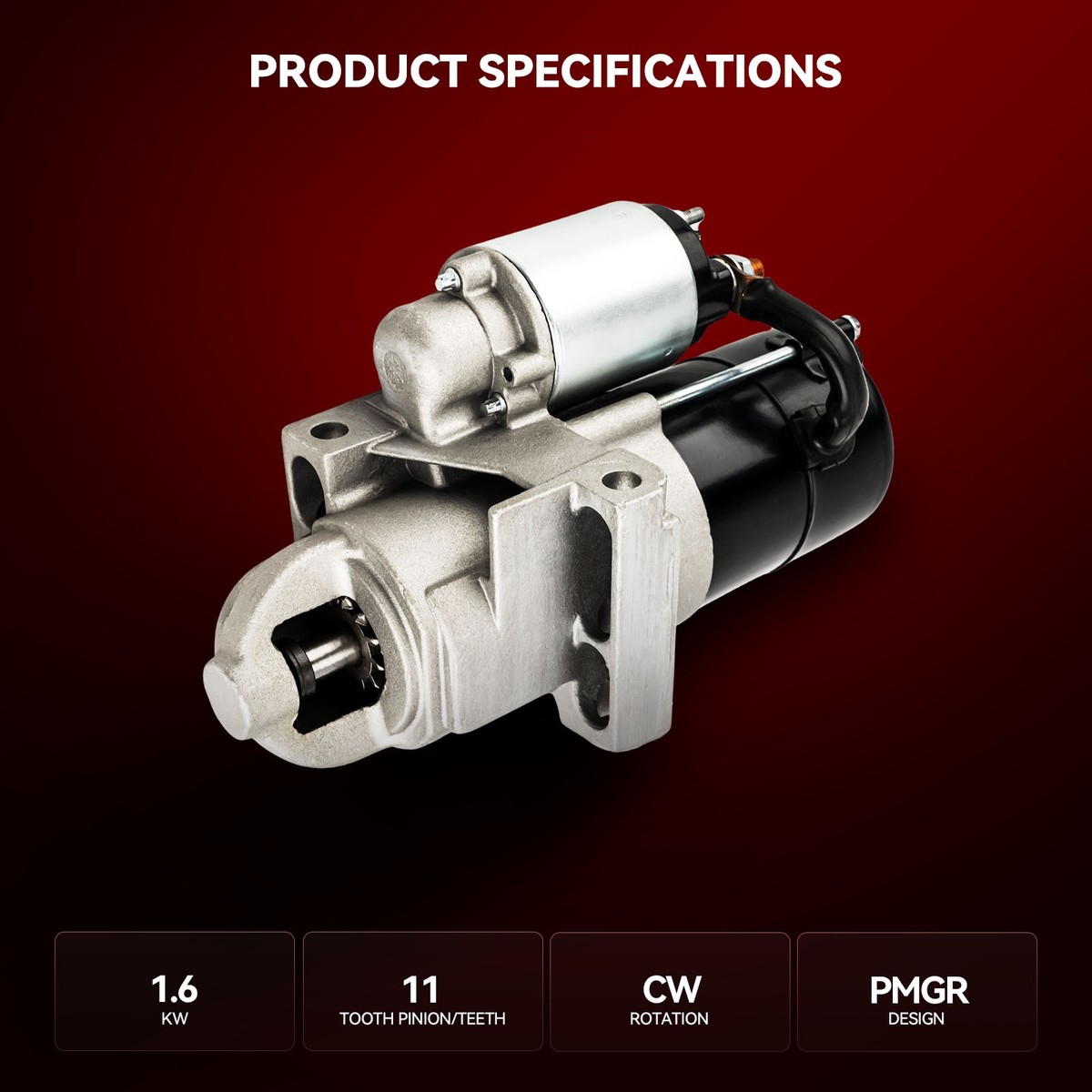 High Torque Starter Motor For Chevy LS1 LS2 LS3 LS6 LS7 Vortec 5.3