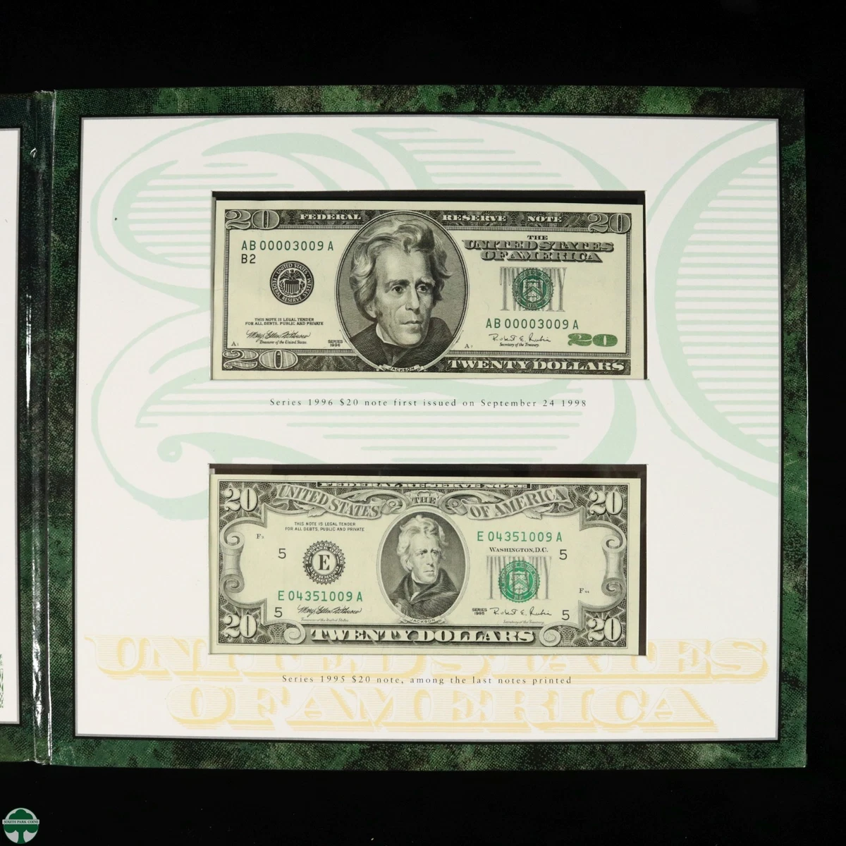 Uncertified $20 1996 US Federal Reserve Small Notes for sale | eBay