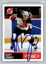 2003 Topps Scott Gomez #110 - Auto