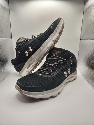  Under Armour Womens Charged Intake 3 Black Running Shoes Sneakers Size 6 