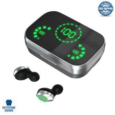 TWS AI Language Translator Earbuds - Supports 144 Languages, Real-Time Online...