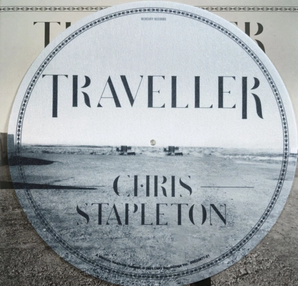 Chris Stapleton Traveller Walmart Exclusive Vinyl LP with Slip Mat NEW SEALED - Image 4 of 4