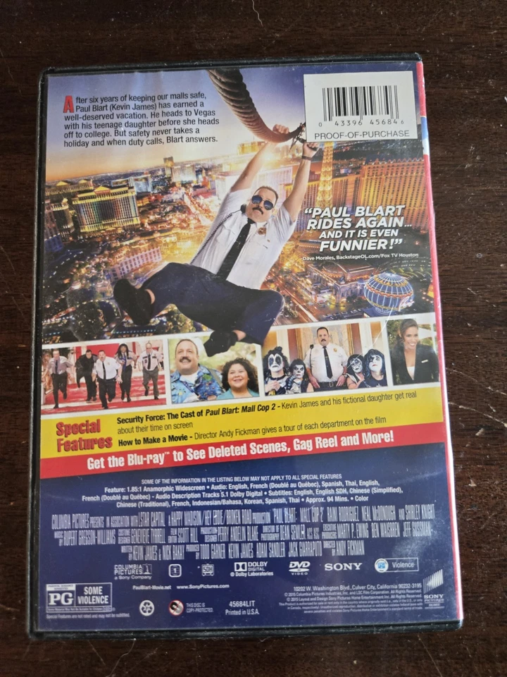 Paul Blart: Mall Cop 2 [DVD] [2015] - DVD   - Image 2 of 3