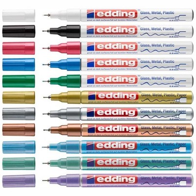 EDDING Glanz-Lackmarker creative 780 0,8mm [11 Farben wählbar]
