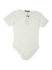 NWT Nasty Gal Inc. Women Ivory Bodysuit 6