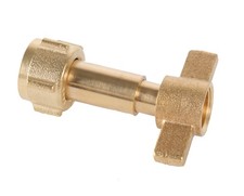 Propan Umf&uuml;llstutzen f&uuml;r Handwerkerflasche 3/8" links Umf&uuml;llstutzen Werkzeuglos