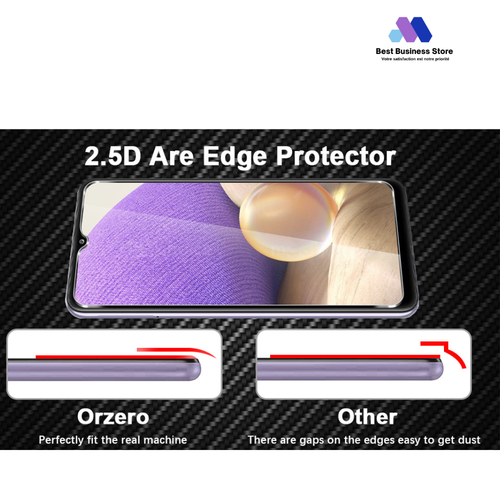 Lot 4 Protecteurs Écran Verre Trempé Samsung Galaxy A32 5G A13 5G Et A12 Dur 9H - Photo 9 sur 9