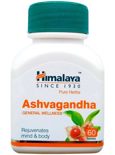 Ashwagandha Himalaya 10 Pack 600 Tablets Anxiety Stress Relief Immunity - Picture 2 of 6