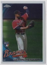 2010 TOPPS CHROME ROOKIE JAYSON HEYWARD DODGERS R28