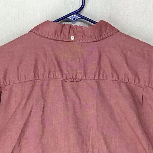 Lacoste Men’s 2XL Tall Button Down Long Sleeve Chambray Red XXLT Preppy - Picture 6 of 7
