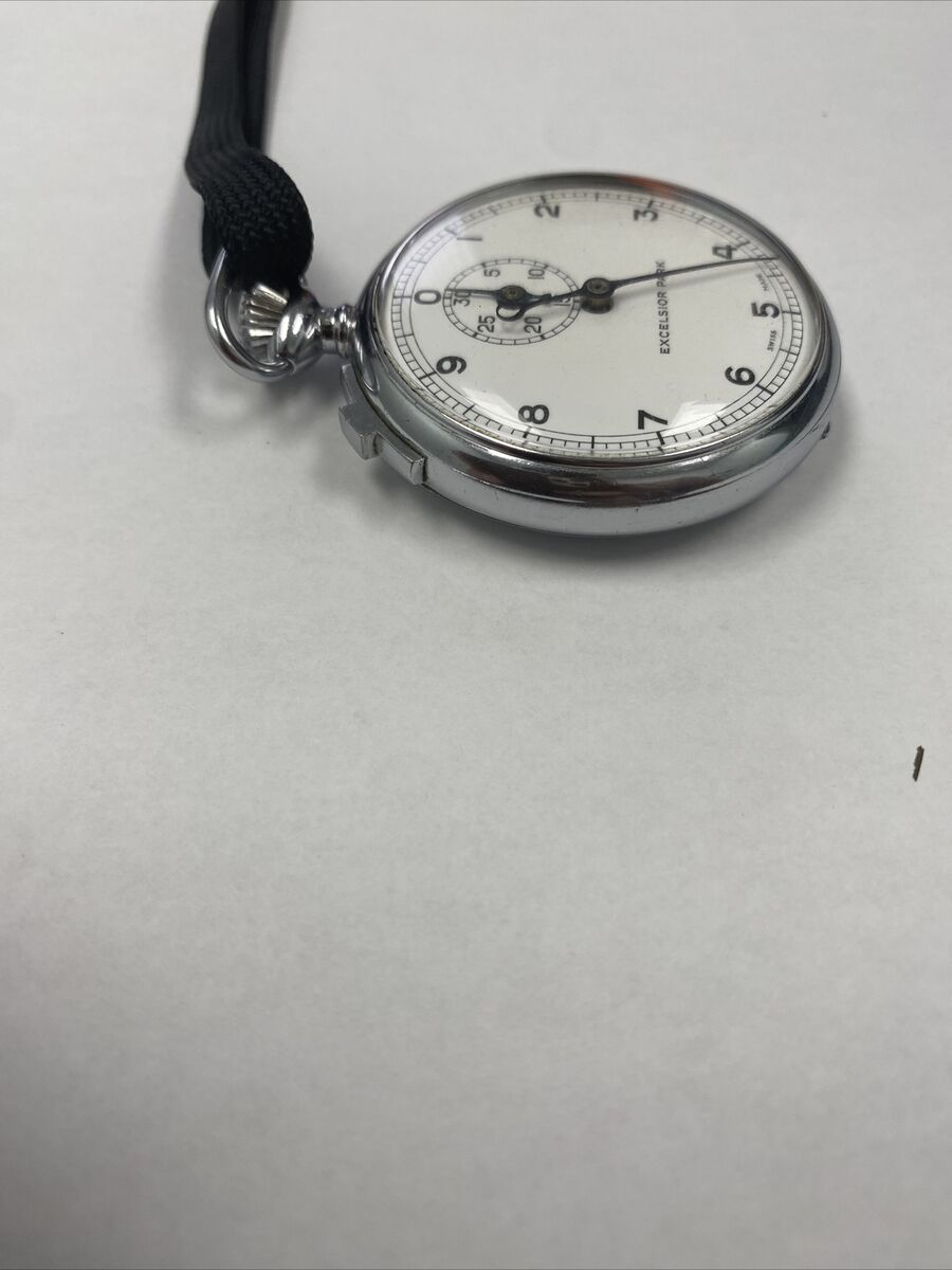 EXCELSIOR PARK Stopwatch Chronometer Swiss Made | eBay EXCELSIOR PARK Stopwatch Chronometer Swiss Made | eBay