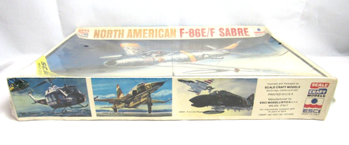ESCI Scale Craft Models North American F-86E/F Sabre 1/48th scale SC-4039 NOS - Picture 3 of 6