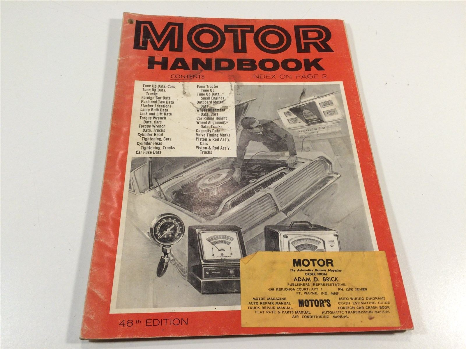 1971 Motor Handbook 48th Edition eBay