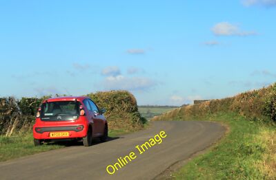 Photo 12x8 2012 : C1 about to take the plunge down Portway Hill Milton Cle c2012