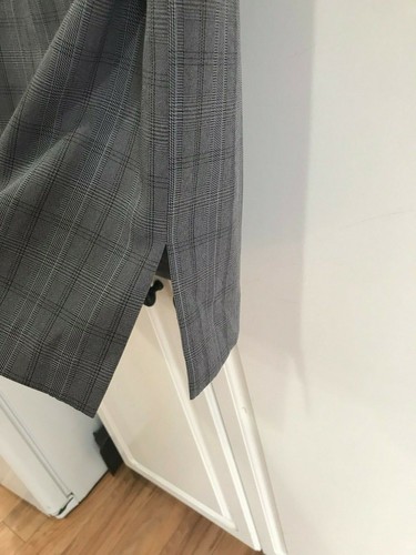 Pre-Owned Women’s Blacker by Stanley Blacker Blazer/Skirt Set Size 8 Black/Gray+ - Picture 5 of 10