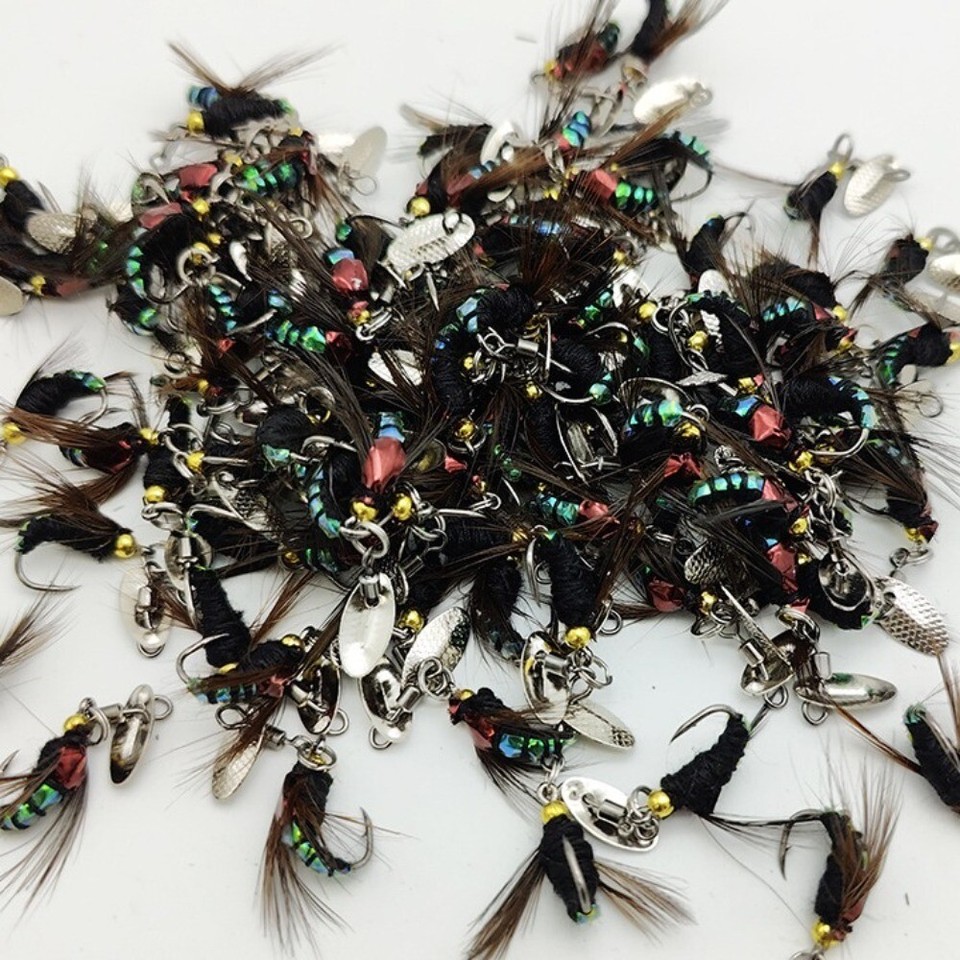 1/5PCS Flies Tackle Bionic Fly Fishing Bait Flies Fly Fishing eBay