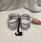 Wonder Nation Toddler Kids White Buckle EVA Sandals Sz 7-8 NWT — photo 4