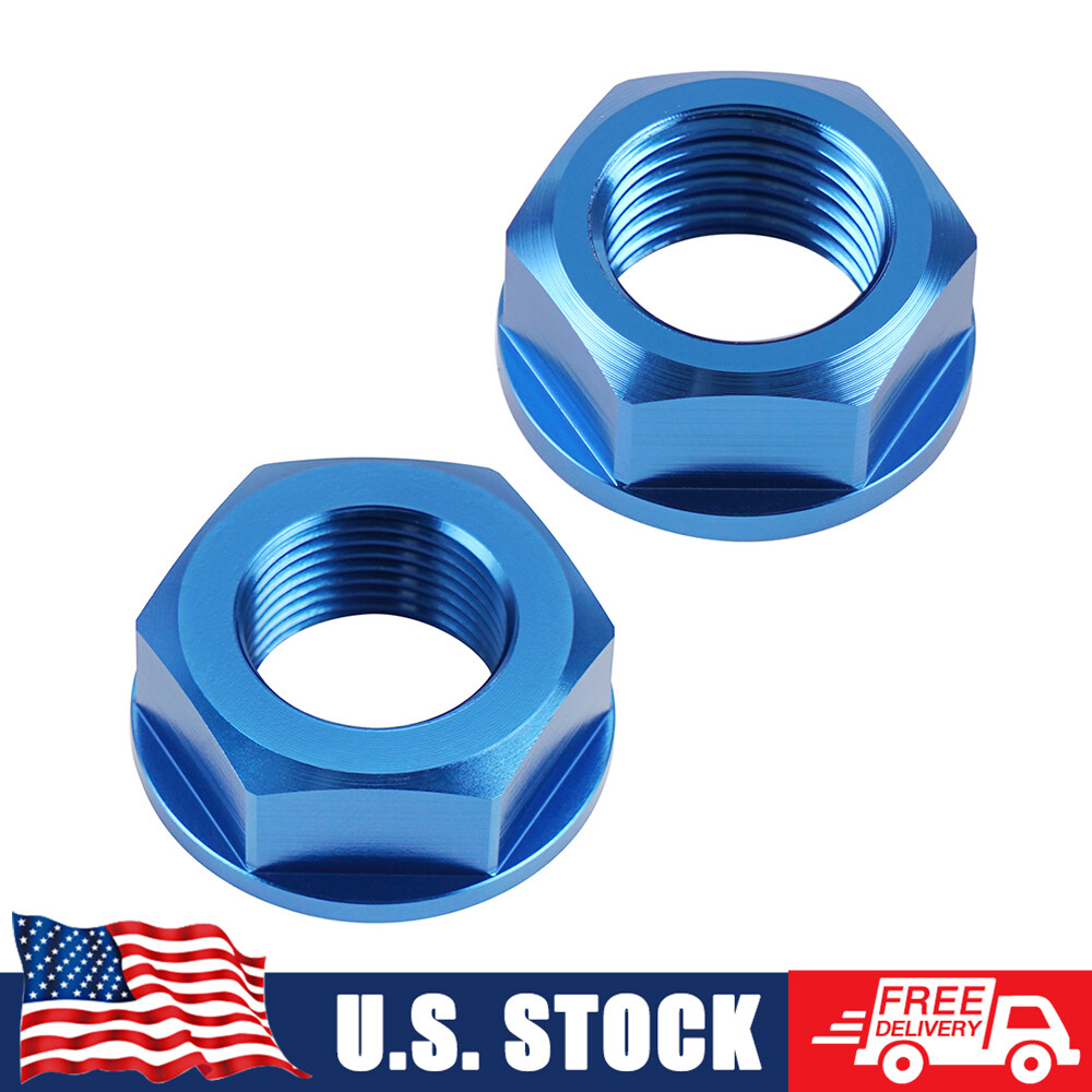 CNC Front Rear Axle Nut Shaft Lock Bolt For Yamaha YZ125 YZ250 YZ250X 20162021 eBay