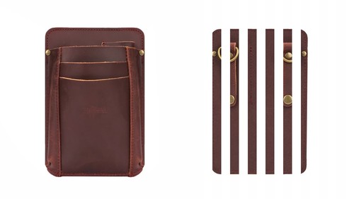 TOURBON Leather Garden Tools Storage Belt Pouch Phone Pouch Shoulder Bag Gift - Video 1 of 1