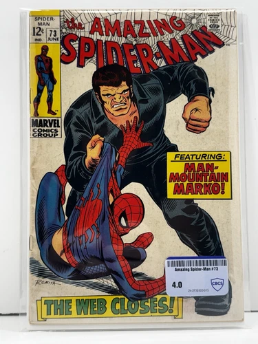 the Amazing Spider-Man #73 1969 | 1st App. Man-Marko | CBCS Raw Comic Review 4.0