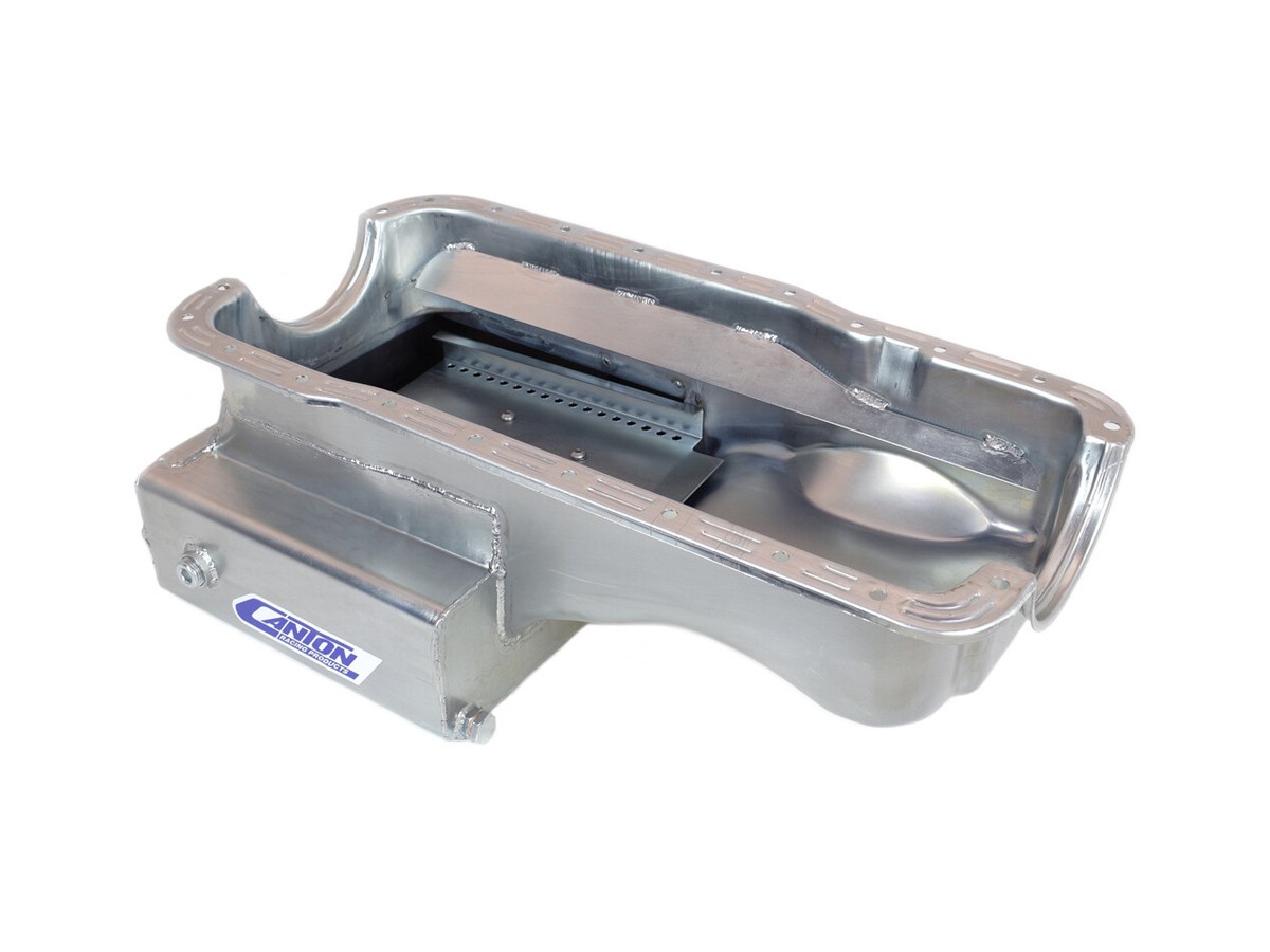 Moroso SBF 302 S/S & R/R Oil Pan - 9qt. Front Sump Moroso SBF 302 S/S & R/R Oil Pan - 9qt. Front Sump