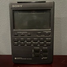 Sony RM-AV2000 OEM Original IR Remote Control Commander - Gray - Tested