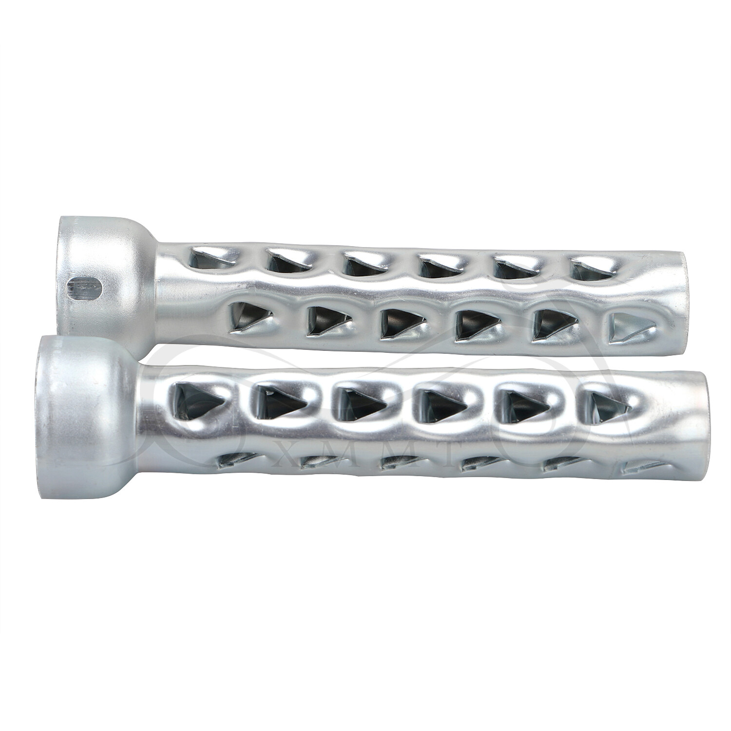 2X Straight Exhaust Baffles For 2" Exhaust Pipe Long Louvered Baffles For Harley