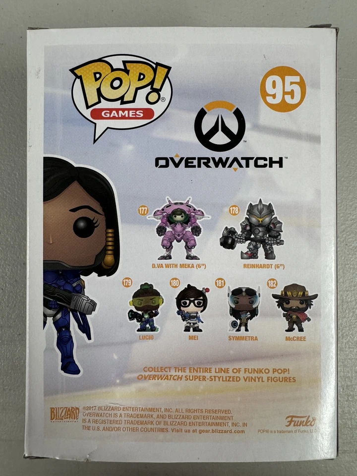 Pharah (Titanio) 95 ~ Overwatch ~ Vinilo Funko Pop ~ Juegos Foto 3 de 4