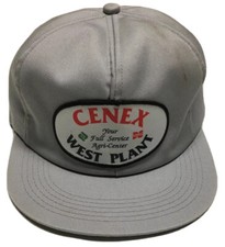Vtg Cenex West Plant Trucker Hat Made in the USA Patch Cap Minnesota MN Oil Gas
