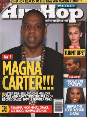 Hip Hop Weekly Vol 8 #13Jay-Z Miley Cyrus Chris Brown Nicki Minaj 101118AME