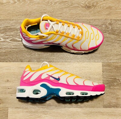 Nike Air Max Plus Premium White Spirit Teal Pink CJ9922-100