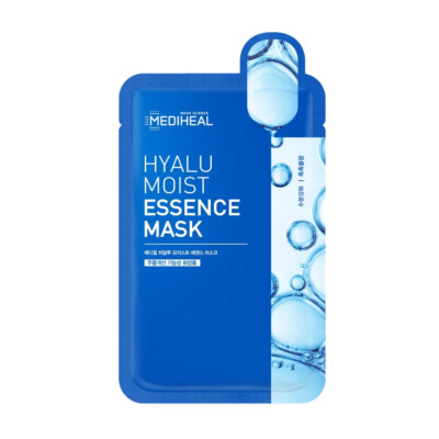 [MEDIHEAL] Hyalu Moist Essence Mask - 1pack (15pcs) / Free Gift