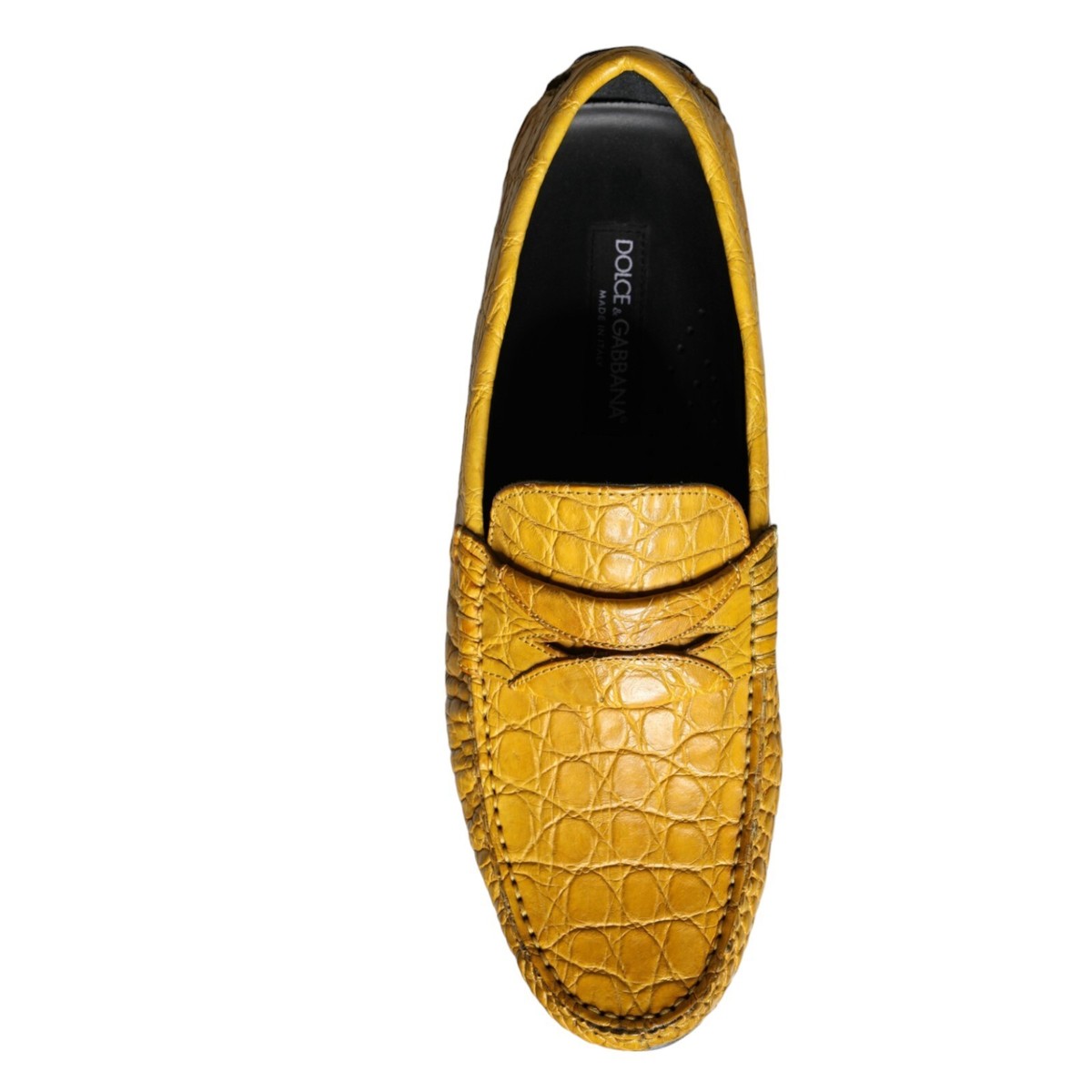 Mocassins Dolce & Gabbana En Cuir Noir - Taille EU40 / US7 - Neuf Avec étiquettes