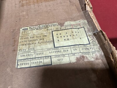 NOS 1980-1986 FORD TRUCK / BRONCO RH BLUE DOOR PANEL E1TZ-1023942