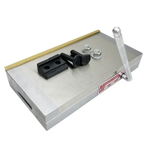 Permanent Magnetic Chuck, 12inx6in Rectangular Fine Pole Magnetic Chuck