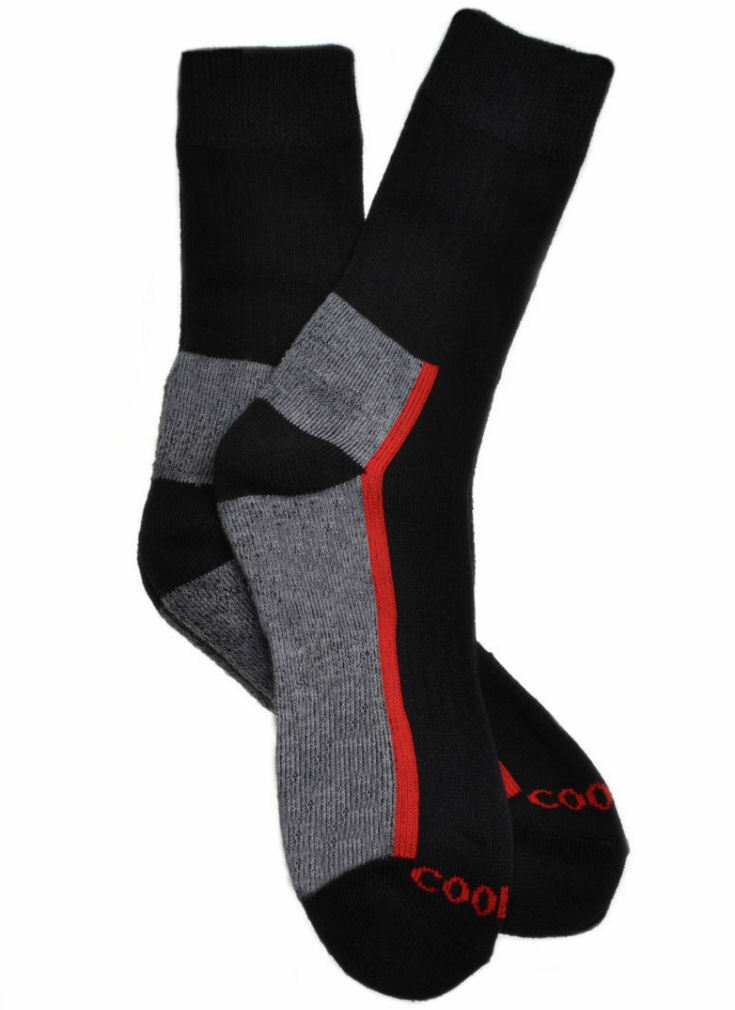 WB Socks Men's Thick Cotton Coolmax Socks 2 pair Pack eBay
