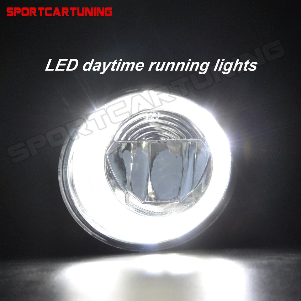 LED NEBELSCHEINWERFER TAGFAHRLICHT für VW Transporter T5 Polo 9N Crafter Touareg - Bild 3 von 4