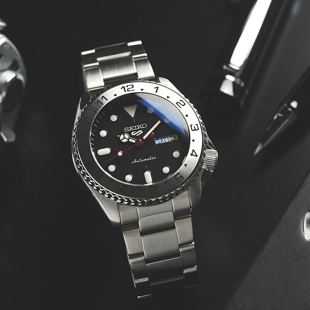 Explorer 2.1 SRPD55K1M4 Men Silver Custom Mod With Seiko Watch