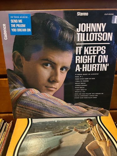 Johnny Tollotson It Keep's Right on a-Hurtin' Cadence Records clp 25058