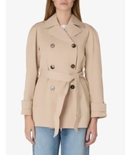 Trench impermeabile beige EMME MARELLA modello MARAIS