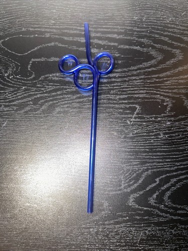 Disney Mickey Drink Straw 10" Reusable Plastic Retired WDW New you choose - Picture 12 of 12