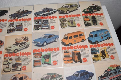 MEBETOYS MATTEL PUBBLICITÀ LANCIA PORSCHE FORD FIAT ALFA 21X VINTAGE RARA - Foto 5 di 5