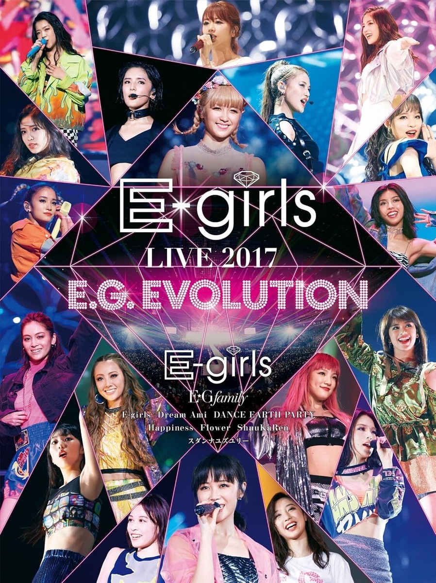 New E-girls LIVE 2017 E.G.EVOLUTION First Limited Edition Blu-ray 