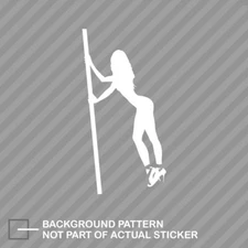 Sexy Stripper Girl Sticker Decal Vinyl #2