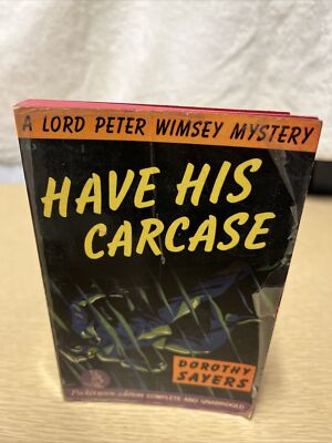 Have His Carcase Mystery Paperback Book by Dorothy Sayers Pocket Books 1942