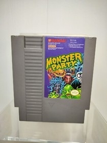 Monster Party (Nintendo Entertainment System NES, 1989) AS-IS UNTESTED 