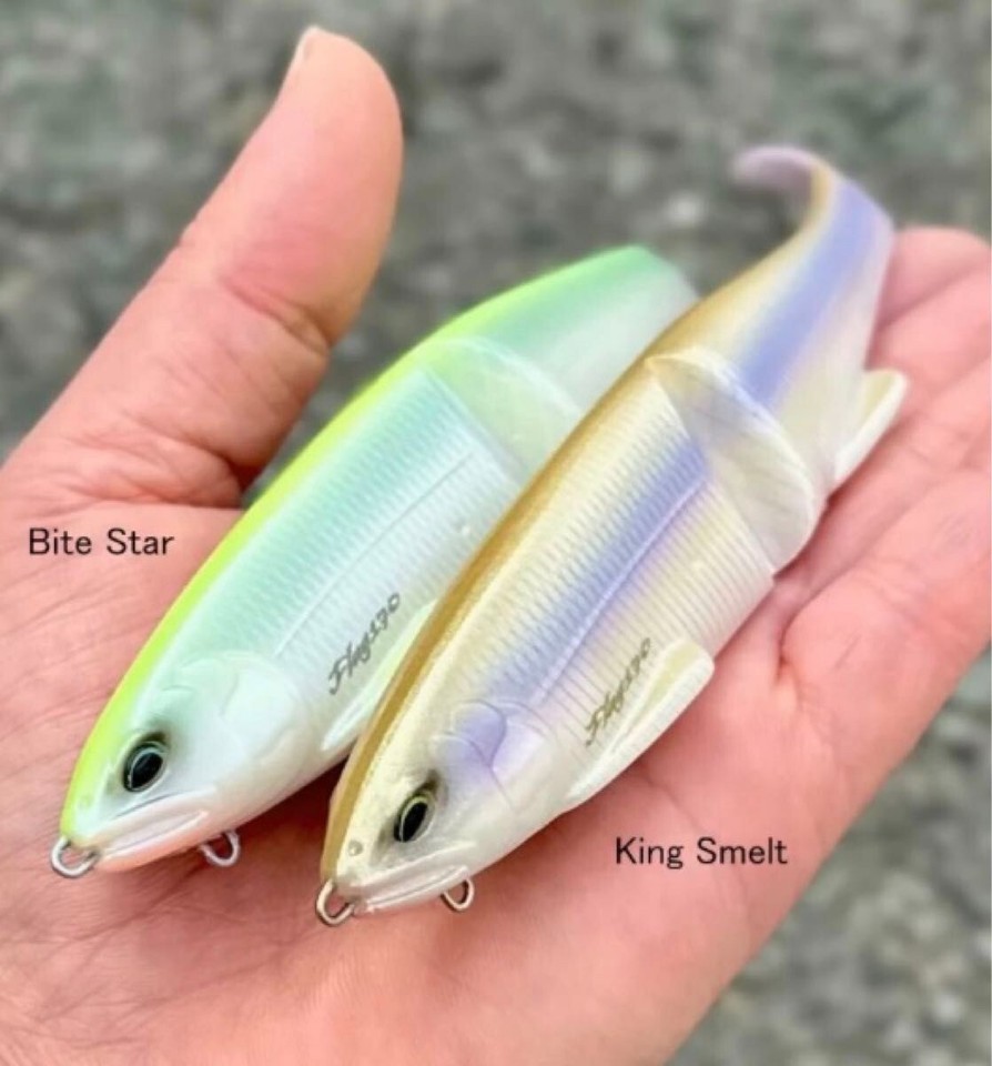 Swimbait Grow Design Works FLAG 170 #211 Bite Star – Affondante Lento, 177mm, Made In Japan - 4