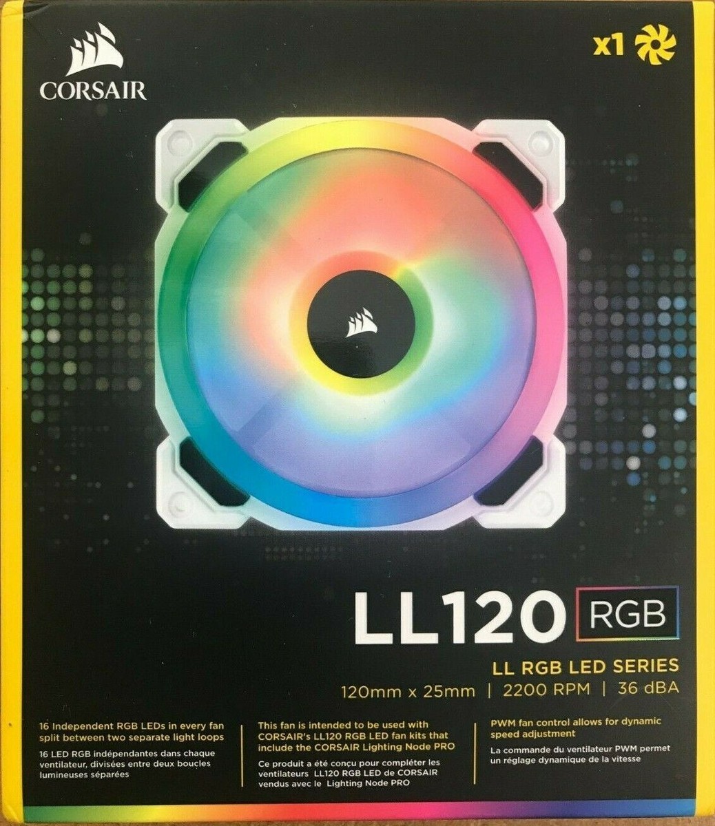 Corsair CO-9050091-WW LL120 RGB 120mm Dual Light Loop Fan