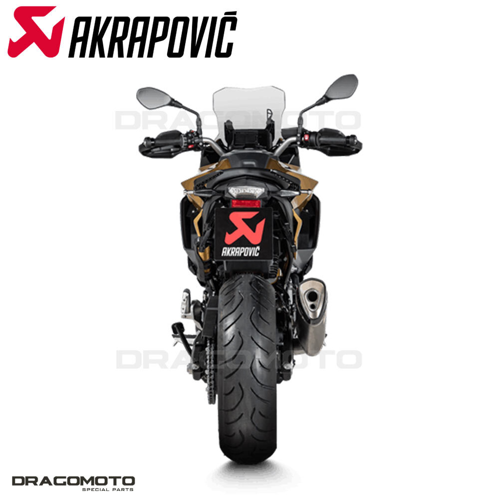 BMW F 900 R / XR 2020-2023 Exhaust AKRAPOVIC Titanium S-B9SO1 